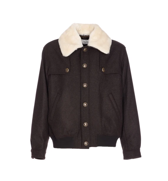 WOOL BLOUSON JACKET