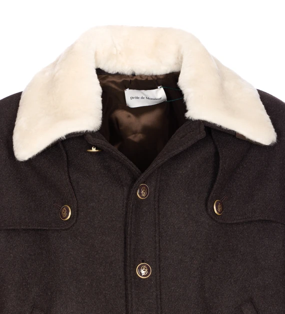 WOOL BLOUSON JACKET