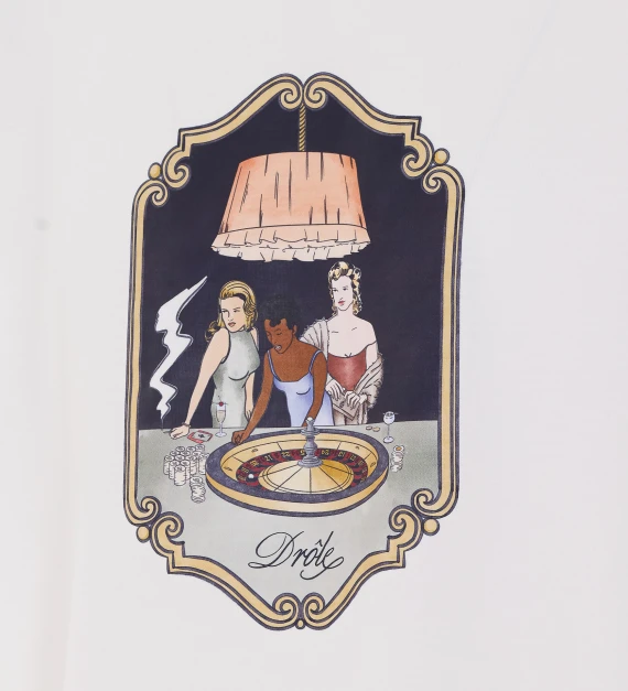 Casino Scene T-Shirt DROLE DE MONSIEUR