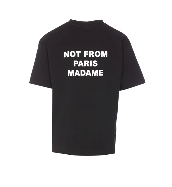 Black Le T-Shirt Slogan