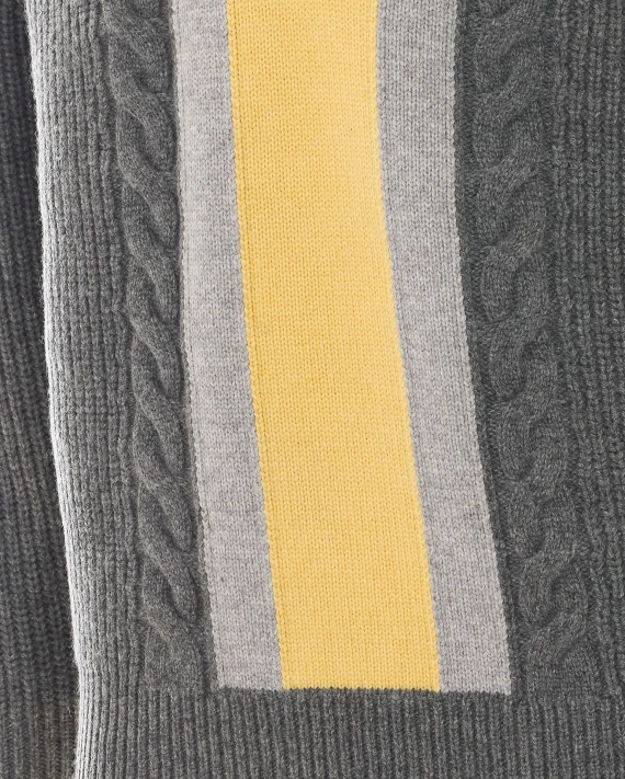 Maglione grigio a collo alto DROLE DE MONSIEUR