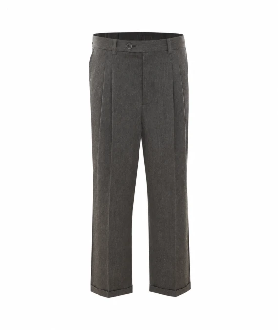 Pantaloni alla caviglia in twill DROLE DE MONSIEUR
