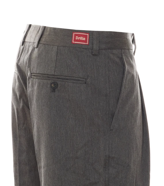 Pantaloni alla caviglia in twill DROLE DE MONSIEUR
