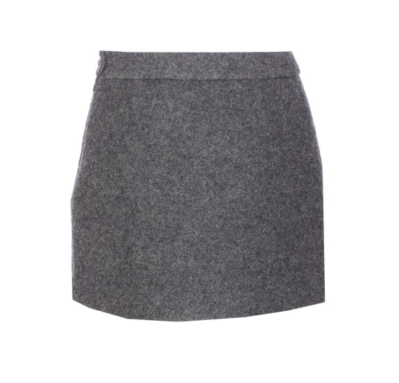 MINI WOOL SKIRT