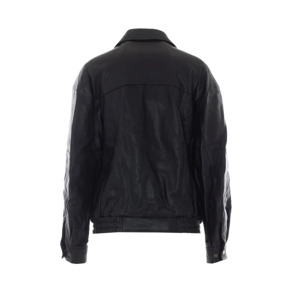 Black lambskin jacket DUNST