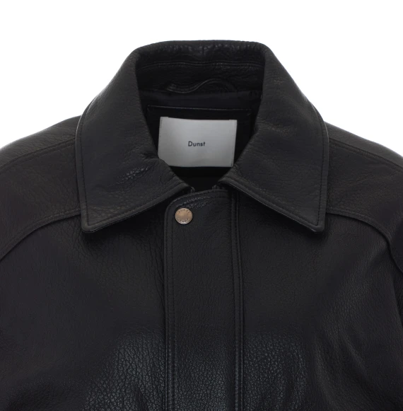 Black lambskin jacket DUNST
