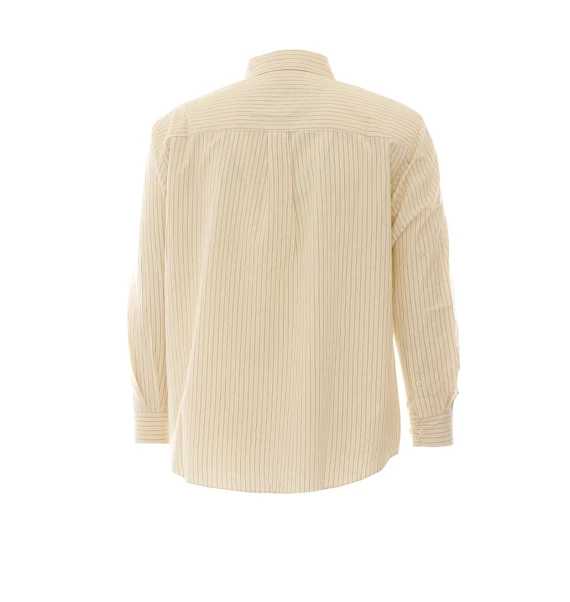 Ivory striped shirt DUNST