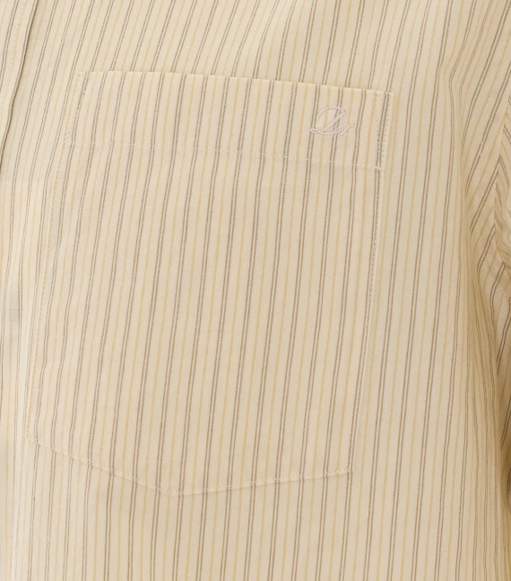 Ivory striped shirt DUNST