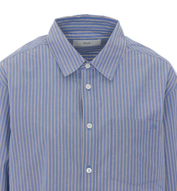 Light Blue Striped Shirt DUNST