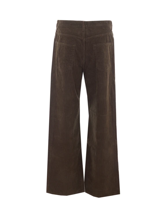 Dark Brown Corduroy Trousers DUNST