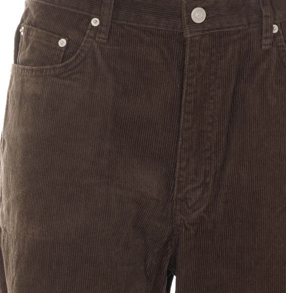 Dark Brown Corduroy Trousers DUNST