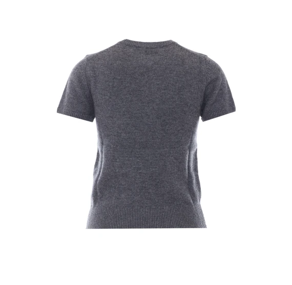 Grey knit top DUNST