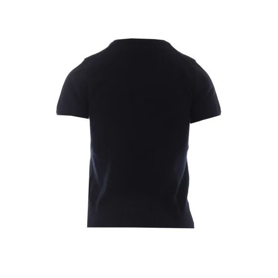 Black knit top DUNST