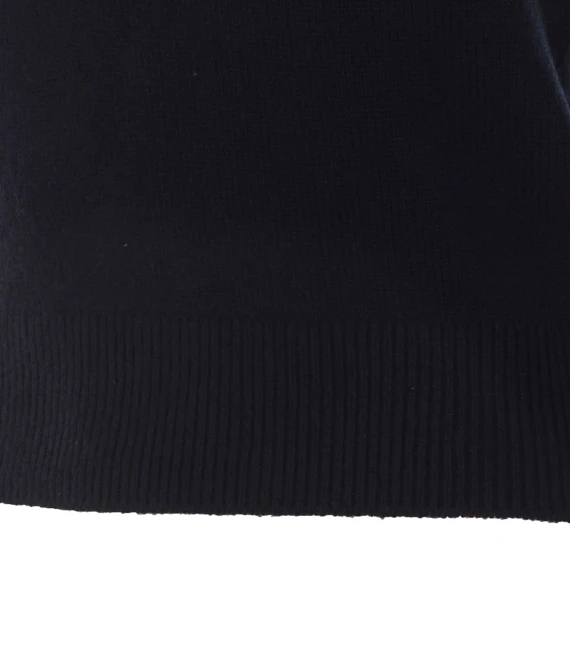 Black knit top DUNST
