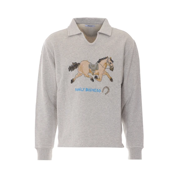 Family Business Long Sleeves Polo