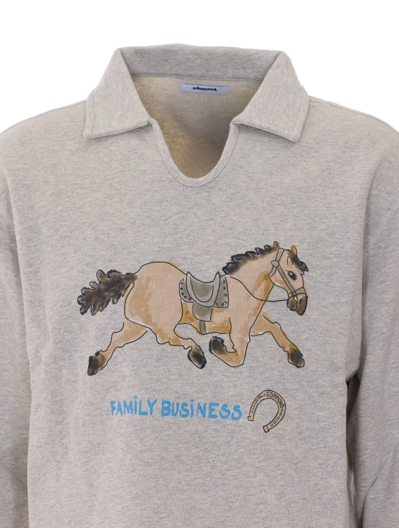Family Business Long Sleeves Polo