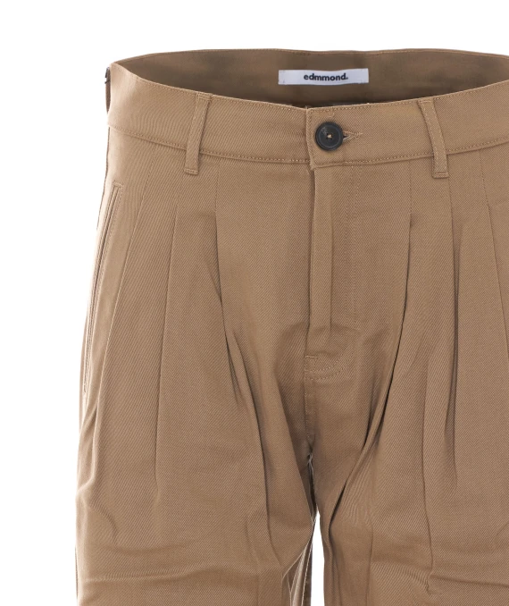 Pantaloni David beige EDMMOND STUDIOS
