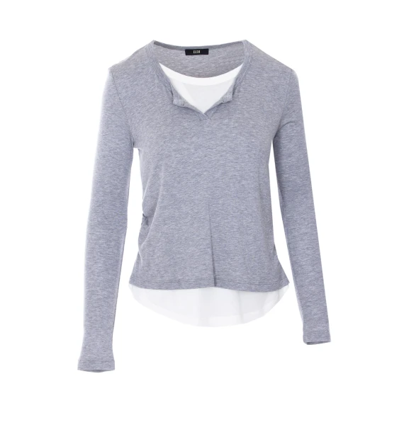 Eleh Top Grigio