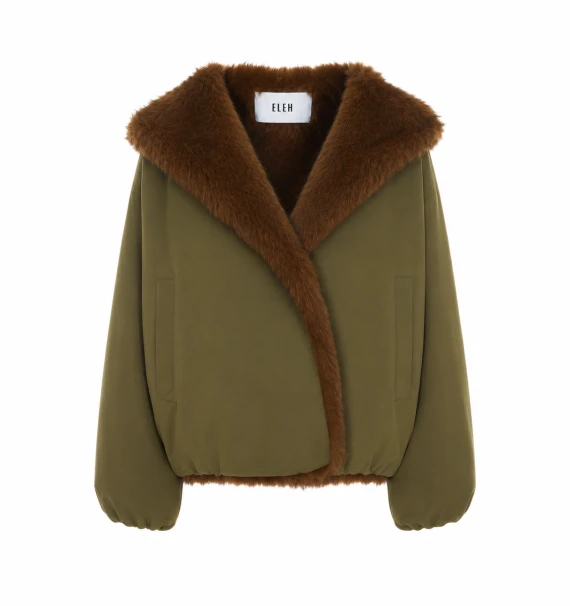 Giacca verde Eleh
