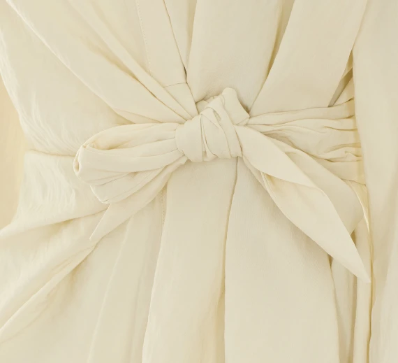 White Shirt with Frontal Buttons Closure