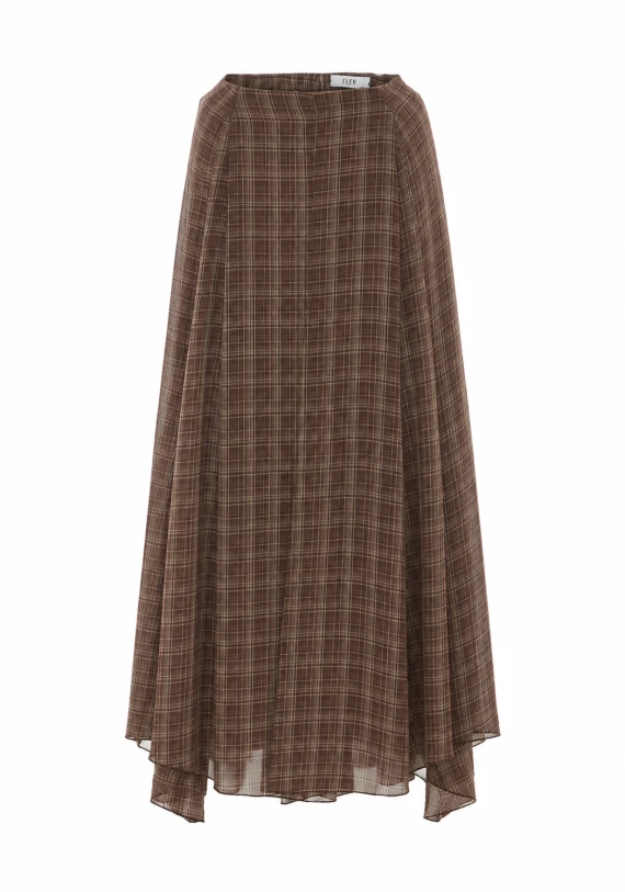 Brown Skirt