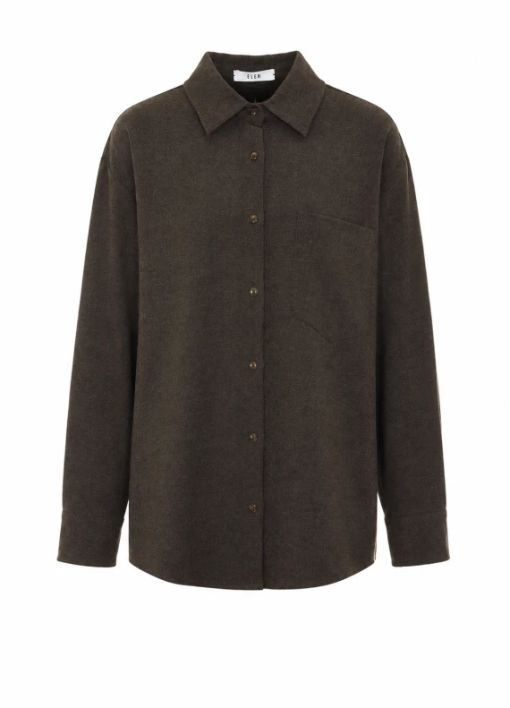 Camicia marrone Eleh