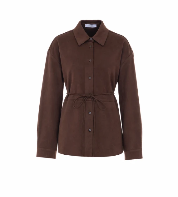 Camicia marrone Eleh