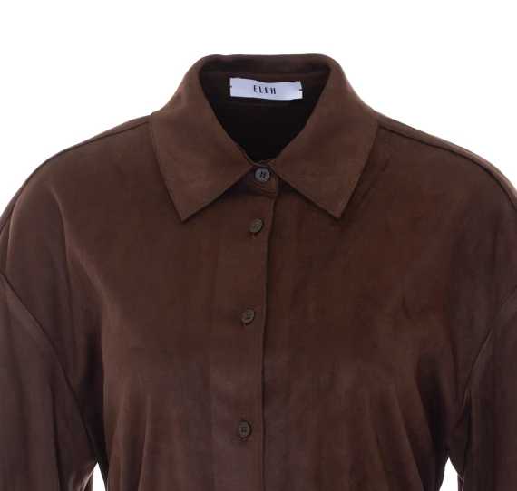 Camicia marrone Eleh