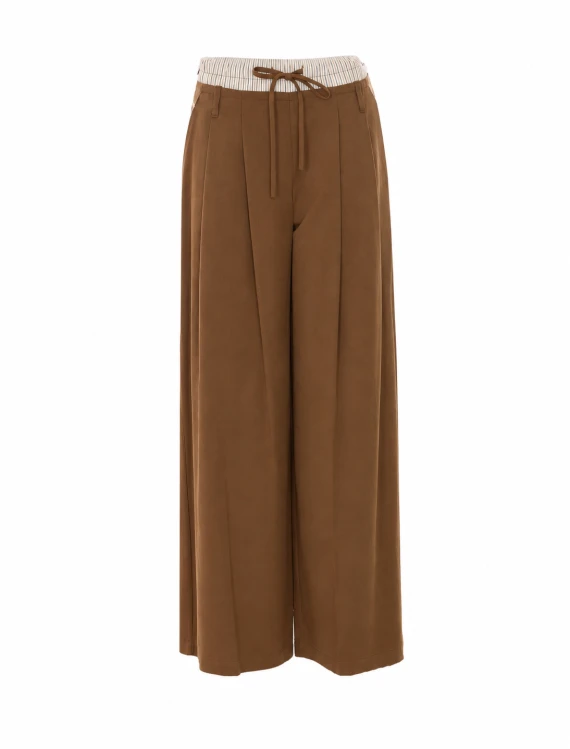 Pantaloni marroni Eleh