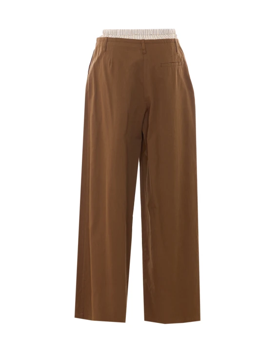 Pantaloni marroni Eleh