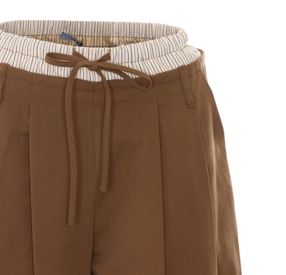 Pantaloni marroni Eleh