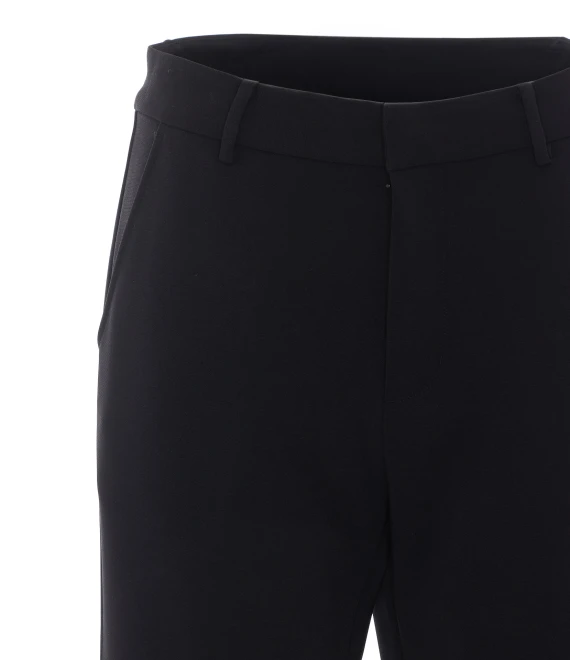 Black trousers with slightly flared leg Eleh