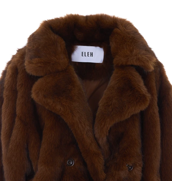 Giacca marrone Eleh
