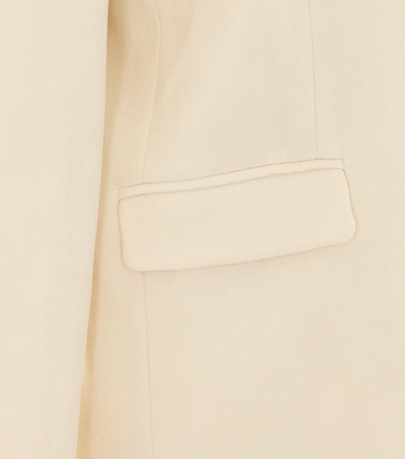 Light cream single-breasted blazer Eleh