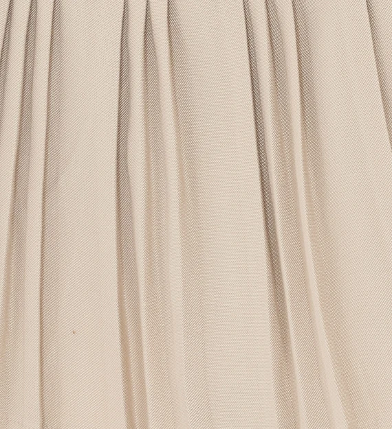 Minigonna beige plissettata Eleh