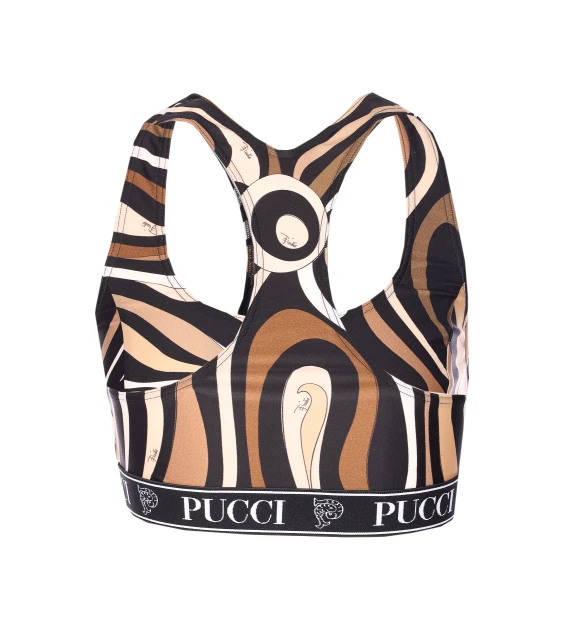 Emilio Pucci Top Golden