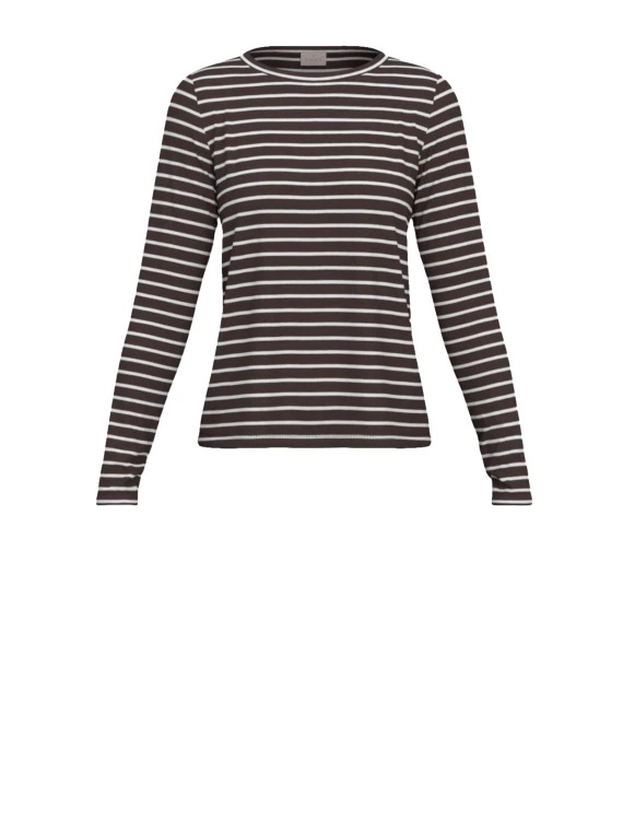 Maglia Marrone + Riga Emme Marella