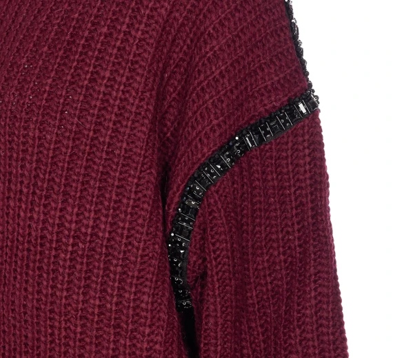 INDSAY EMBELLISHED SWEATER