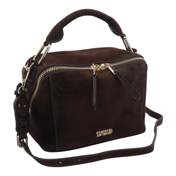 Borsa Karin Suede Leather Bobbi Bag