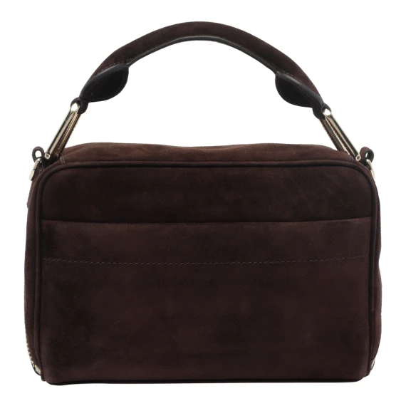 Borsa Karin Suede Leather Bobbi Bag