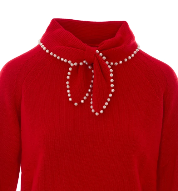 Kasa Red Sweater essentiel antwerp