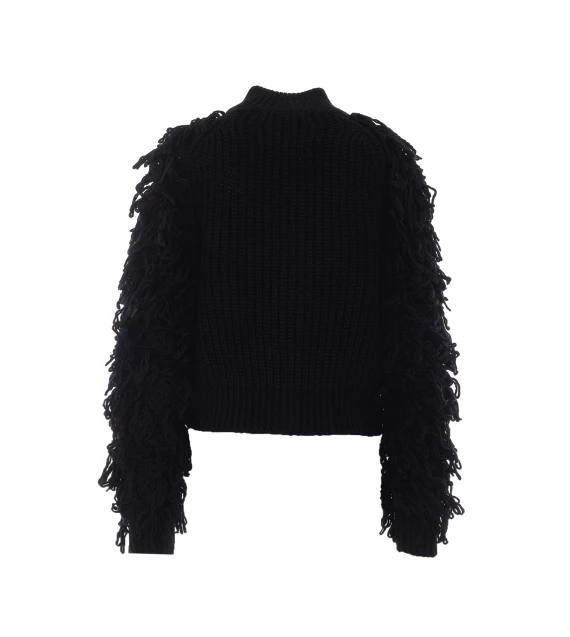 Black Klush Knit Cardigan Sweaters essentiel antwerp