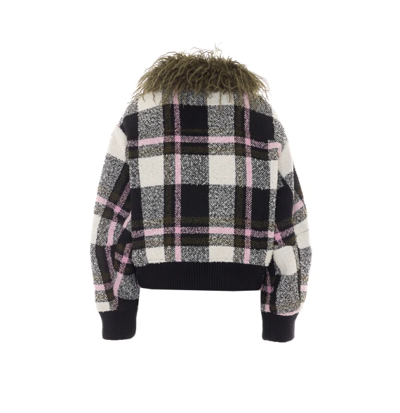 Green Kpop Bomber with Zip Closure essentiel antwerp