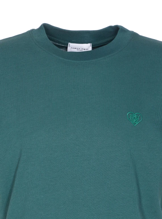 Family First T-shirt e Polo Verde