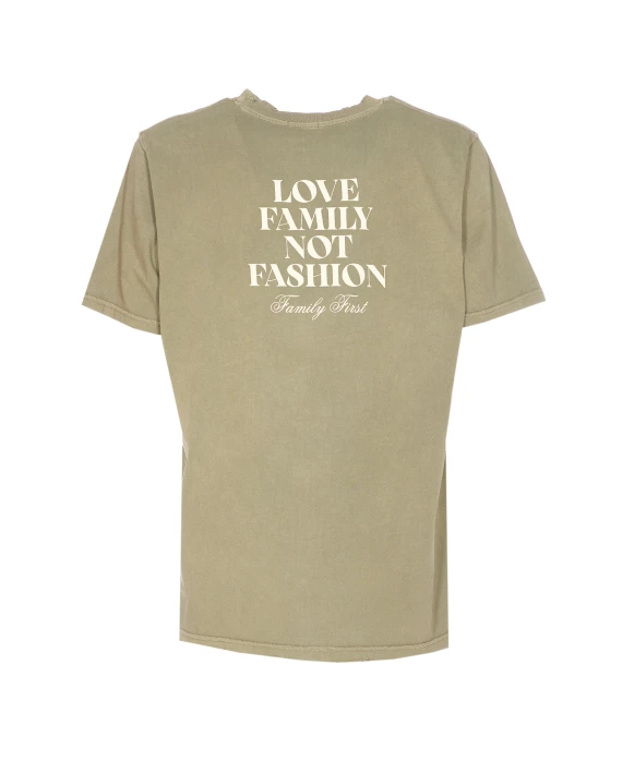 Family First T-shirt e Polo Verde