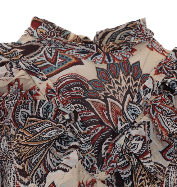Tapestry Flowers Dress FARM RIO