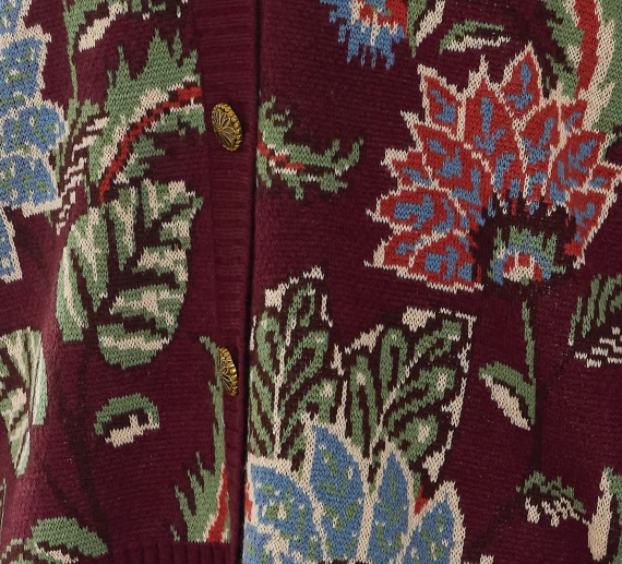 Cardigan in maglia multicolore FARM RIO