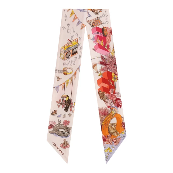 Jungle Party Print Mini Bandeau Ferragamo