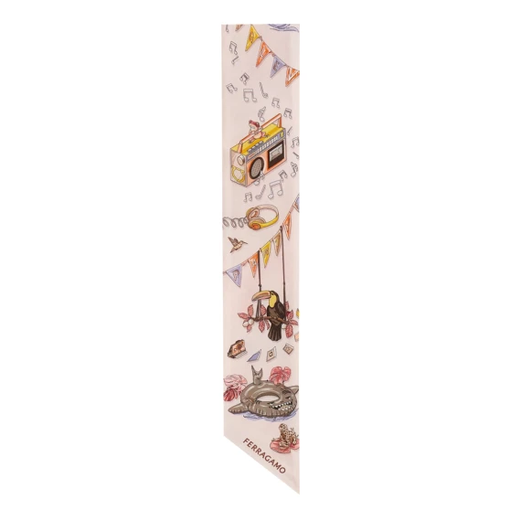 Jungle Party Print Mini Bandeau Ferragamo
