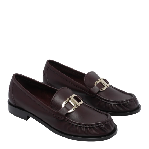 Cordovan Gancini Loafers